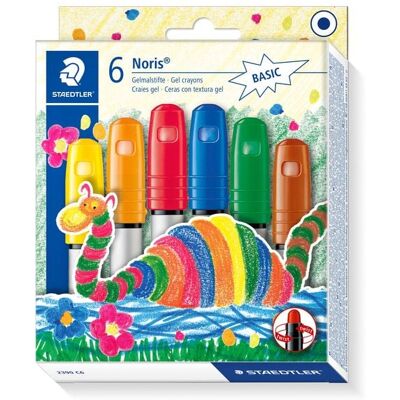 STAEDTLER Gelmalstifte Noris Basisfarben 6er Set STAEDTLER Gelmalstifte Noris Basisfarben 6er Set