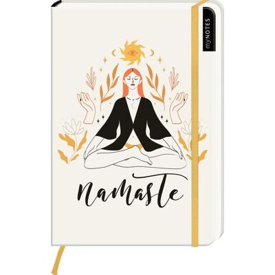 arsedition myNOTES Notizbuch A5: Namaste arsedition myNOTES Notizbuch A5: Namaste