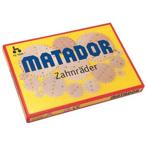 MATADOR 11310 - Explorer Zahnräder, 14 Teile inkl. Anleitung, Baukasten-Erweiterung für E100 bis E500, Holz, Konstruktionsbaukasten, ab 5 Jahren, Spielend lernen! MATADOR 11310 - Explorer Zahnräder, 14 Teile inkl. Anleitung, Baukasten-Erweiterung für E100 bis E500, Holz, Konstruktionsbaukasten, ab 5 Jahren, Spielend lernen!