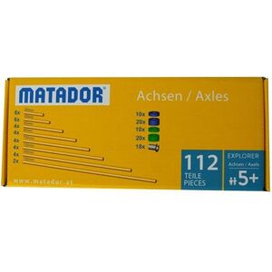 MATADOR 11220 - Explorer Achsen-Set, 112 Teile, Baukasten-Erweiterung, Holz, Konstruktionsbaukasten, ab 5 Jahren, Spielend lernen! MATADOR 11220 - Explorer Achsen-Set, 112 Teile, Baukasten-Erweiterung, Holz, Konstruktionsbaukasten, ab 5 Jahren, Spielend lernen!