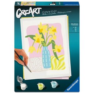 Ravensburger Verlag GmbH CreArt, Malen nach Zahlen Adults Trend - Narzissen Ravensburger Verlag GmbH CreArt, Malen nach Zahlen Adults Trend - Narzissen