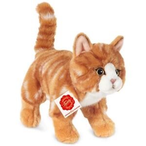 Hermann Teddy Plüschkatze Rot - Kuscheltier Hermann Teddy Plüschkatze Rot - Kuscheltier