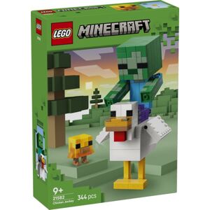 LEGO® GmbH LEGO Minecraft 21582 Hühnerreiter, Bauset zum Videospiel, bewegliche Minecraft-Zimmerdeko LEGO® GmbH LEGO Minecraft 21582 Hühnerreiter, Bauset zum Videospiel, bewegliche Minecraft-Zimmerdeko