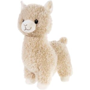 Heunec 324374 - Lama stehend hellbraun, Plüschtier, 28cm Heunec 324374 - Lama stehend hellbraun, Plüschtier, 28cm