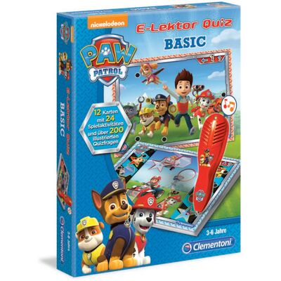 Clementoni S.p.A E-Lektor Quiz Basic Paw Patrol (Kinderspiel) Clementoni S.p.A E-Lektor Quiz Basic Paw Patrol (Kinderspiel)