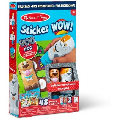Spin Master International B.V. Sticker Wow! Sticker-Stempelset 2er Pack Tiere (900 Sticker) Spin Master International B.V. Sticker Wow! Sticker-Stempelset 2er Pack Tiere (900 Sticker)