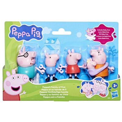 Hasbro European Trading B.V. Peppa Pigpa Pig Peppa Pigpas Fünfköpfige Familie Hasbro European Trading B.V. Peppa Pigpa Pig Peppa Pigpas Fünfköpfige Familie