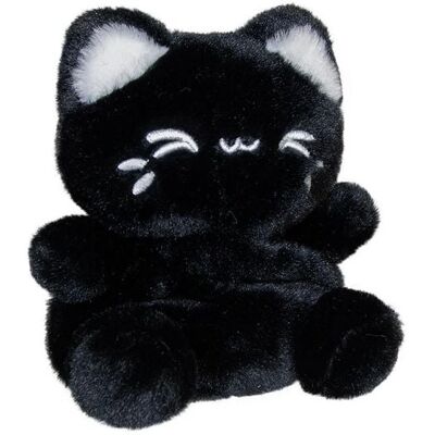 Aurora World Aurora 44534 - Tasty Peach Black Sesame Meowchi Palm Pals, schwarz, Plüschtier, ca.13 cm Aurora World Aurora 44534 - Tasty Peach Black Sesame Meowchi Palm Pals, schwarz, Plüschtier, ca.13 cm