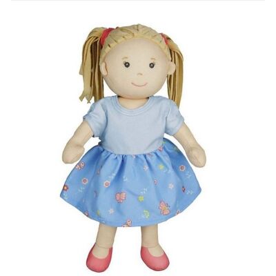 Heless Stoffpuppe ''Nela'' mit Kleidchen zum An- und Ausziehen, 32 cm Heless Stoffpuppe ''Nela'' mit Kleidchen zum An- und Ausziehen, 32 cm