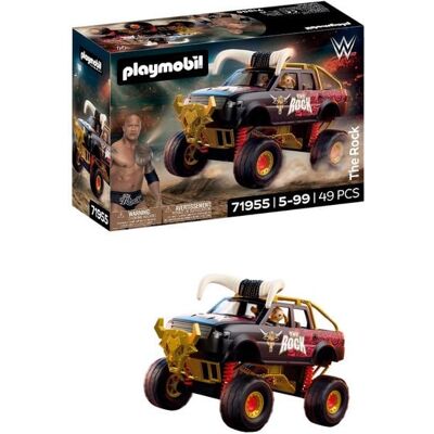 PLAYMOBIL 71955 WWE® The Rock Monster Truck PLAYMOBIL 71955 WWE® The Rock Monster Truck