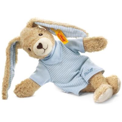 Steiff 237508 - Hoppel Hase mit Anzug in blau, Plüsch, 20 cm Steiff 237508 - Hoppel Hase mit Anzug in blau, Plüsch, 20 cm