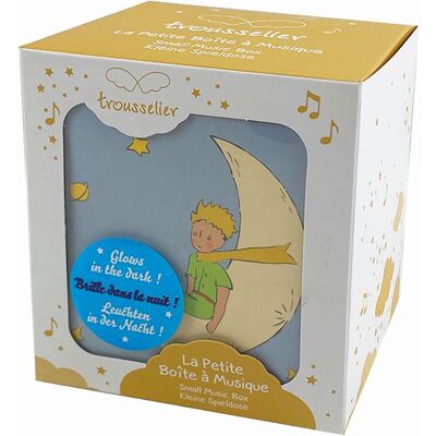 TROUSSELIER SAS (EUR) TROUSSELIER - Musikspieldose mit Schublade, Kleiner Prinz, nachtleuchtend TROUSSELIER SAS (EUR) TROUSSELIER - Musikspieldose mit Schublade, Kleiner Prinz, nachtleuchtend