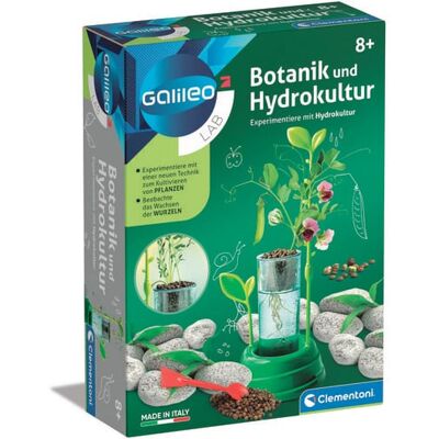 Clementoni S.p.A Erkunde die Botanik und Hydrokultur (Experimentierkasten) Clementoni S.p.A Erkunde die Botanik und Hydrokultur (Experimentierkasten)