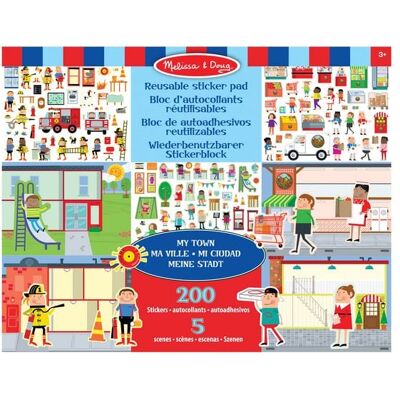Spin Master International B.V. Wiederverwendbares Stickerbuch Meine Stadt Spin Master International B.V. Wiederverwendbares Stickerbuch Meine Stadt