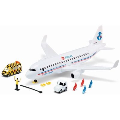 Sieper GmbH SIKU 5402 - Verkehrsflugzeug mit Zubehör, Flugzeug Sieper GmbH SIKU 5402 - Verkehrsflugzeug mit Zubehör, Flugzeug
