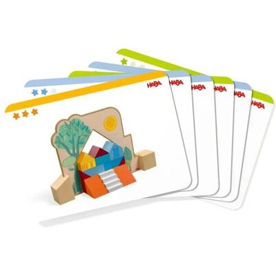 HABA 2012382001 - Stapel-Legespiel Bauspaß Logik 2in1, 33-teilig, Holz HABA 2012382001 - Stapel-Legespiel Bauspaß Logik 2in1, 33-teilig, Holz