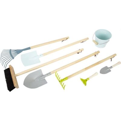 small foot 11883 - Großes Gartenwerkzeug-Set, 8-teilig small foot 11883 - Großes Gartenwerkzeug-Set, 8-teilig