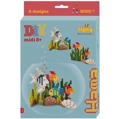 Malte Haaning Plastic A/S, Dänemark HAMA Bügelperlen GP Aquarium 2000 Perlen Malte Haaning Plastic A/S, Dänemark HAMA Bügelperlen GP Aquarium 2000 Perlen