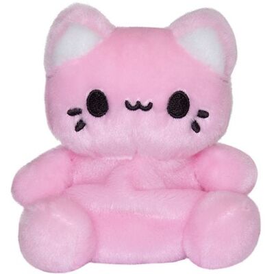Aurora World Aurora 44535 - Tasty Peach Strawberry Meowchi Palm Pals, rosa, Plüschtier, ca.13 cm Aurora World Aurora 44535 - Tasty Peach Strawberry Meowchi Palm Pals, rosa, Plüschtier, ca.13 cm