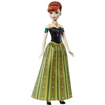 Mattel GmbH Disney Die Eiskönigin Singende Puppe Anna (D, I, E, F) Mattel GmbH Disney Die Eiskönigin Singende Puppe Anna (D, I, E, F)