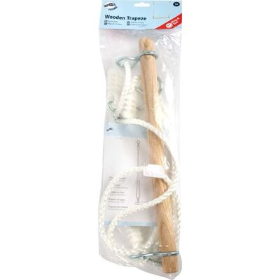small foot GmbH & Co. KG Small foot 11586 - Holztrapez, Hänge-Turnstange, Holz, Breite: 48cm small foot GmbH & Co. KG Small foot 11586 - Holztrapez, Hänge-Turnstange, Holz, Breite: 48cm