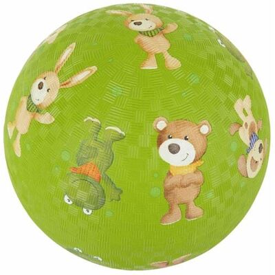 sigikid 42431 - Tiere Kautschukball, Kinder Spielball, grün sigikid 42431 - Tiere Kautschukball, Kinder Spielball, grün