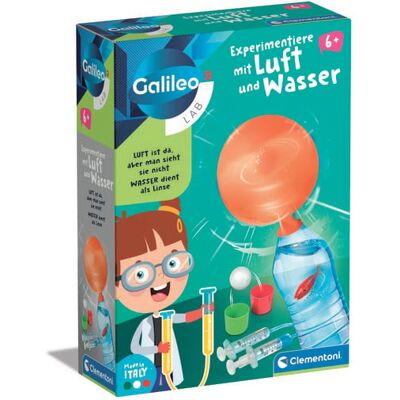 Clementoni S.p.A Experimentiere mit Luft und Wasser Clementoni S.p.A Experimentiere mit Luft und Wasser