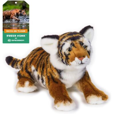 Bresser 9820503 - Freek Vonk, Tiger Raya, Plüschtier, 50 cm Bresser 9820503 - Freek Vonk, Tiger Raya, Plüschtier, 50 cm