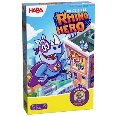 HABA 2013172001 - Rhino Hero Das Original, Stapelspiel HABA 2013172001 - Rhino Hero Das Original, Stapelspiel