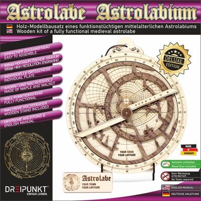 Dreipunkt Verlag Bausatz Astrolabium Deluxe Edition Dreipunkt Verlag Bausatz Astrolabium Deluxe Edition