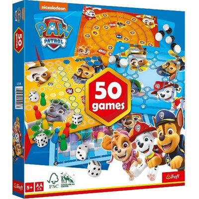 Trefl Spielesammlung 50 Spielmöglichkeiten Paw Patrol Trefl Spielesammlung 50 Spielmöglichkeiten Paw Patrol