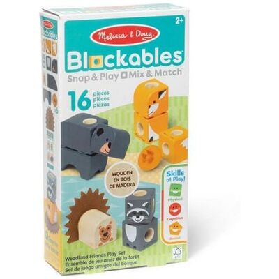 Spin Master International B.V. Melissa & Doug Blockables Waldtierfreunde Bauset Spin Master International B.V. Melissa & Doug Blockables Waldtierfreunde Bauset