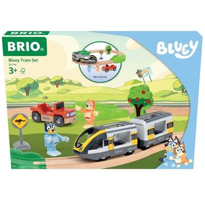 Ravensburger Verlag GmbH BRIO World - 36144 Bluey Zugset - Spielzeugzug-Set für Kinder ab 3 Jahren - zauberhaftes Geschenk für die Freunde von Bluey und Bingo Ravensburger Verlag GmbH BRIO World - 36144 Bluey Zugset - Spielzeugzug-Set für Kinder ab 3 Jahren - zauberhaftes Geschenk für die Freunde von Bluey und Bingo