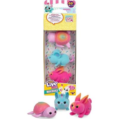 Invento Products & Services GmbH Little Live Pets: NeeDees 3er-Pack S2 Invento Products & Services GmbH Little Live Pets: NeeDees 3er-Pack S2