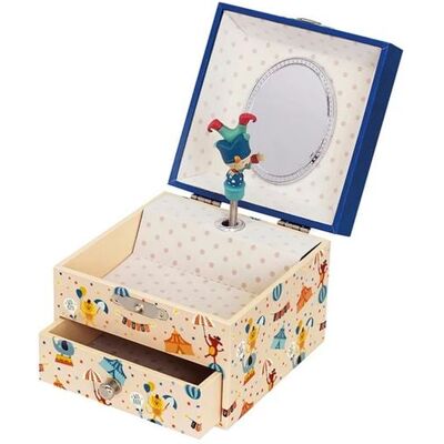 TROUSSELIER SAS (EUR) Trousselier Musikspieldose m. Schublade Circus TROUSSELIER SAS (EUR) Trousselier Musikspieldose m. Schublade Circus