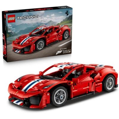 LEGO® GmbH LEGO Technic 42235 Ferrari 488 PISTA Auto, Bauspielzeug für Kinder ab 9 Jahren, Ferrari-Merch LEGO® GmbH LEGO Technic 42235 Ferrari 488 PISTA Auto, Bauspielzeug für Kinder ab 9 Jahren, Ferrari-Merch