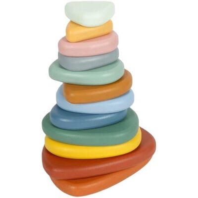 small foot Montessori Balancierspiel Flusssteine small foot Montessori Balancierspiel Flusssteine
