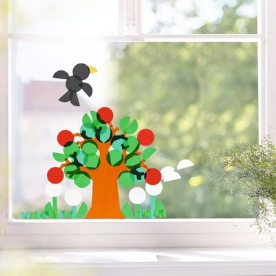 HABA Sales GmbH & Co. KG Bastelset - Fensterbild Jahreszeiten HABA Sales GmbH & Co. KG Bastelset - Fensterbild Jahreszeiten