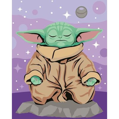 Ravensburger Verlag GmbH CreArt, Malen nach Zahlen Adults Trend - Star Wars Meditierender Grogu Ravensburger Verlag GmbH CreArt, Malen nach Zahlen Adults Trend - Star Wars Meditierender Grogu