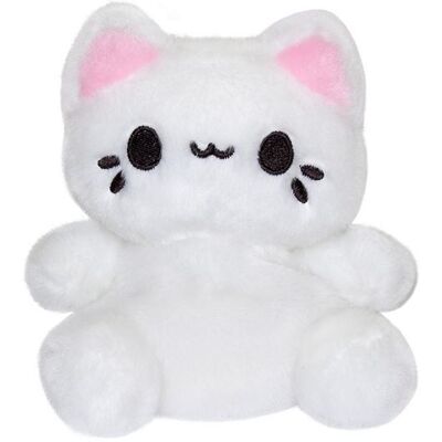 Aurora World Aurora 44538 - Tasty Peach Custard Meowchi Palm Pals, weiß, Plüschtier, ca.13 cm Aurora World Aurora 44538 - Tasty Peach Custard Meowchi Palm Pals, weiß, Plüschtier, ca.13 cm