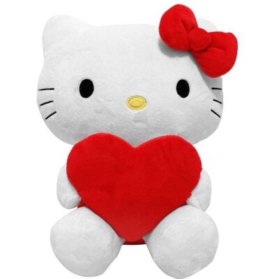 Joy Toy AG/SPA Hello Kitty Heart Plüsch 14 cm Joy Toy AG/SPA Hello Kitty Heart Plüsch 14 cm