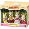 Epoch Traumwiesen Sylvanian Families 5655 - Schokoladenhasen Familie