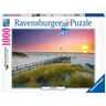 Puzzle Ravensburger Sonnenuntergang über Amrum Deutschland Edition 1000 Teile