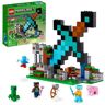 LEGO® GmbH LEGO Minecraft 21244 Der Schwert-Außenposten Set, Spielzeug mit Figuren