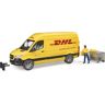 Bruder - MB Sprinter DHL mit Fahrer