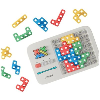 GiiKER Super Blocks Logikspiel, Muster- & Formpuzzle mit 1000+ Aufgaben, Spielkonsole GiiKER Super Blocks Logikspiel, Muster- & Formpuzzle mit 1000+ Aufgaben, Spielkonsole