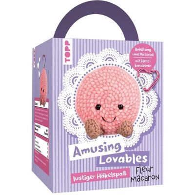 frechverlag GmbH Amusing Lovables Häkelset Fleur Macaron frechverlag GmbH Amusing Lovables Häkelset Fleur Macaron