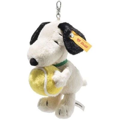 Steiff 024849 - Snoopy Tennis Anhänger, mehrfarbig, Plüsch, 15 cm Steiff 024849 - Snoopy Tennis Anhänger, mehrfarbig, Plüsch, 15 cm
