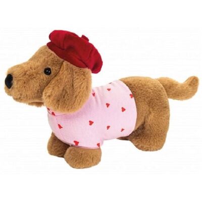 Teddy Hermann 939849 - Dackeldame Amelie, 26 cm, Plüsch-Dackel Teddy Hermann 939849 - Dackeldame Amelie, 26 cm, Plüsch-Dackel