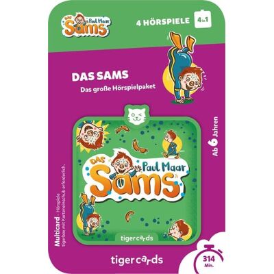 Tiger Media tigercards Multicard - Das Sams - 4 Hörspiele Tiger Media tigercards Multicard - Das Sams - 4 Hörspiele